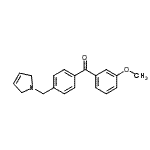 CAS#: 898763-79-6, [4-(2,5-Dihydro-1H-pyrrol-1-ylmethyl)phenyl](3-methoxyphenyl)methanone