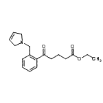 CAS#: 898763-98-9, Ethyl 5-[2-(2,5-dihydro-1H-pyrrol-1-ylmethyl)phenyl]-5-oxopentanoate