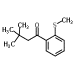 CAS#: 898764-32-4, 3,3-Dimethyl-1-[2-(methylsulfanyl)phenyl]-1-butanone
