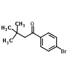 CAS 登录号：898764-38-0， 1-(4-溴苯基)-3,3-二甲基-1-丁酮
