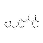 CAS#: 898764-40-4, [4-(2,5-Dihydro-1H-pyrrol-1-ylmethyl)phenyl](2-fluorophenyl)methanone