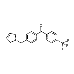 CAS#: 898764-49-3, [4-(2,5-Dihydro-1H-pyrrol-1-ylmethyl)phenyl][4-(trifluoromethyl)phenyl]methanone