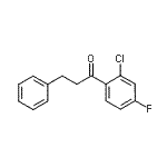 CAS#: 898764-57-3, 1-(2-Chloro-4-fluorophenyl)-3-phenyl-1-propanone