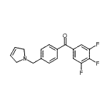 CAS#: 898764-79-9, [4-(2,5-Dihydro-1H-pyrrol-1-ylmethyl)phenyl](3,4,5-trifluorophenyl)methanone
