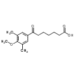 CAS#: 898765-15-6, 7-(4-Methoxy-3,5-dimethylphenyl)-7-oxoheptanoic acid