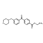 CAS#: 898765-26-9, Ethyl 4-[3-(4-morpholinylmethyl)benzoyl]benzoate