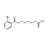 CAS#: 898765-30-5, 8-(2-Bromophenyl)-8-oxooctanoic acid