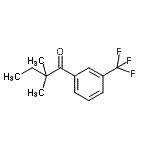 CAS#: 898765-80-5, 2,2-Dimethyl-1-[3-(trifluoromethyl)phenyl]-1-butanone