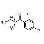 CAS#: 898765-94-1, 1-(2,4-Dichlorophenyl)-2,2-dimethyl-1-butanone