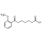 CAS#: 898765-99-6, 7-(2-Methoxyphenyl)-7-oxoheptanoic acid