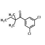 CAS#: 898766-00-2, 1-(3,5-Dichlorophenyl)-2,2-dimethyl-1-butanone