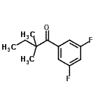 CAS#: 898766-06-8, 1-(3,5-Difluorophenyl)-2,2-dimethyl-1-butanone