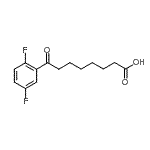 CAS#: 898766-40-0, 8-(2,5-Difluorophenyl)-8-oxooctanoic acid
