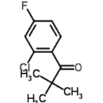 CAS 登录号：898766-45-5， 1-(2-氯-4-氟苯基)-2,2-二甲基-1-丙酮