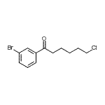 CAS#: 898766-96-6, 1-(3-Bromophenyl)-6-chloro-1-hexanone