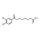 CAS#: 898767-13-0, 8-(3,4-Dichlorophenyl)-8-oxooctanoic acid