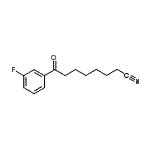 CAS#: 898767-27-6, 8-(3-Fluorophenyl)-8-oxooctanenitrile