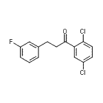 CAS#: 898767-61-8, 1-(2,5-Dichlorophenyl)-3-(3-fluorophenyl)-1-propanone