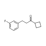 CAS#: 898767-79-8, 1-Cyclobutyl-3-(3-fluorophenyl)-1-propanone