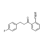 CAS#: 898767-96-9, 2-[3-(4-Fluorophenyl)propanoyl]benzonitrile