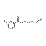 CAS#: 898767-97-0, 7-(3-Iodophenyl)-7-oxoheptanenitrile