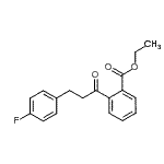 CAS#: 898768-00-8, Ethyl 2-[3-(4-fluorophenyl)propanoyl]benzoate