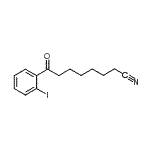 CAS#: 898768-09-7, 8-(2-Iodophenyl)-8-oxooctanenitrile