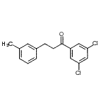 CAS 登录号：898768-13-3， 1-(3,5-二氯苯基)-3-(3-甲基苯基)-1-丙酮