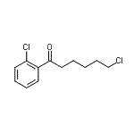 CAS#: 898768-17-7, 6-Chloro-1-(2-chlorophenyl)-1-hexanone