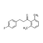CAS#: 898768-34-8, 1-(2,6-Dimethylphenyl)-3-(4-fluorophenyl)-1-propanone