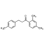 CAS 登录号：898768-79-1， 1-(2,4-二甲基苯基)-3-(4-甲基苯基)-1-丙酮