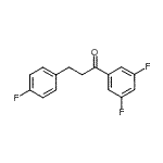 CAS#: 898768-80-4, 1-(3,5-Difluorophenyl)-3-(4-fluorophenyl)-1-propanone