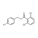 CAS 登录号：898768-84-8， 1-(2,6-二氯苯基)-3-(4-氟苯基)-1-丙酮