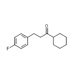 CAS 登录号：898768-92-8， 1-环己基-3-(4-氟苯基)-1-丙酮