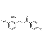 CAS 登录号：898769-44-3， 1-(4-氯苯基)-3-(2,3-二甲基苯基)-1-丙酮