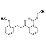 CAS#: 898769-75-0, Ethyl 2-[3-(2-methoxyphenyl)propanoyl]benzoate