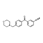 CAS#: 898769-76-1, 3-[4-(4-Morpholinylmethyl)benzoyl]benzonitrile