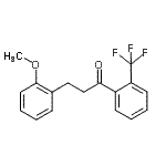 CAS#: 898770-27-9, 3-(2-Methoxyphenyl)-1-[2-(trifluoromethyl)phenyl]-1-propanone