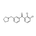 CAS#: 898770-76-8, (2,3-Dichlorophenyl)[3-(1-pyrrolidinylmethyl)phenyl]methanone