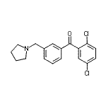 CAS#: 898770-80-4, (2,5-Dichlorophenyl)[3-(1-pyrrolidinylmethyl)phenyl]methanone