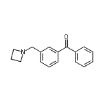CAS#: 898771-16-9, [3-(1-Azetidinylmethyl)phenyl](phenyl)methanone
