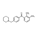 CAS#: 898771-46-5, (2,3-Dimethylphenyl)[4-(1-piperidinylmethyl)phenyl]methanone