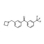 CAS#: 898771-93-2, [3-(1-Azetidinylmethyl)phenyl][3-(trifluoromethyl)phenyl]methanone