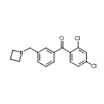 CAS#: 898772-09-3, [3-(1-Azetidinylmethyl)phenyl](2,4-dichlorophenyl)methanone