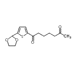 CAS#: 898772-68-4, 1-[5-(1,3-Dioxolan-2-yl)-2-thienyl]-1,6-heptanedione