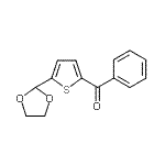 CAS#: 898773-05-2, [5-(1,3-Dioxolan-2-yl)-2-thienyl](phenyl)methanone