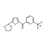 CAS#: 898773-29-0, [5-(1,3-Dioxolan-2-yl)-2-thienyl][3-(trifluoromethyl)phenyl]methanone