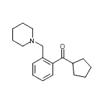CAS#: 898773-87-0, Cyclopentyl[2-(1-piperidinylmethyl)phenyl]methanone