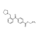CAS#: 898774-35-1, Ethyl 4-[2-(1-pyrrolidinylmethyl)benzoyl]benzoate