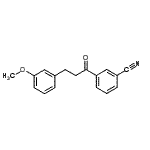 CAS#: 898774-52-2, 3-[3-(3-Methoxyphenyl)propanoyl]benzonitrile